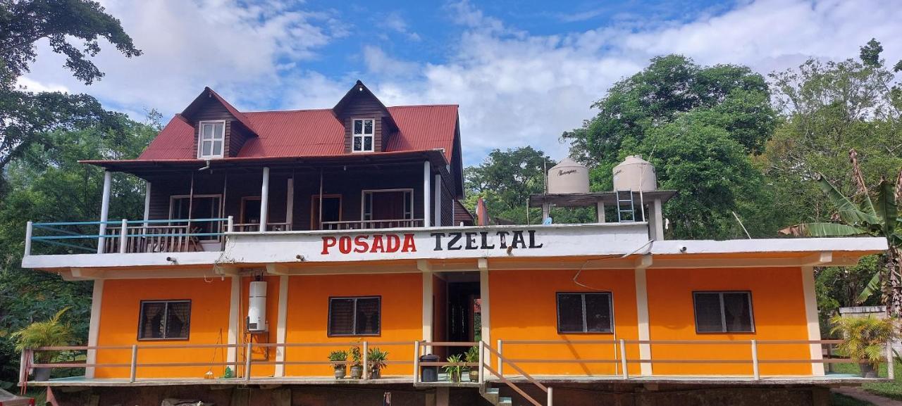 Posada Tzeltal Arroyo Agua Azul Екстериор снимка